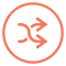 Financial reports and charts caculated automatically Brixx synced up calculations icon